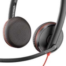 ภาพสินค้าPLANTRONICS หูฟัง USB แบบมีสาย BLACKWIRE 3225,C3225 STEREO USB HEADSETWITH 3.5 MM CONNECTI จากร้าน plantronics_thailand บน Shopee ภาพที่ 1