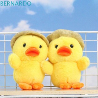 Bernardo ตุ๊กตาเป็ดน้อยน่ารัก ผ้ากํามะหยี่ขนนิ่ม สีเหลือง อุปกรณ์เสริม สําหรับห้อยโทรศัพท์มือถือ