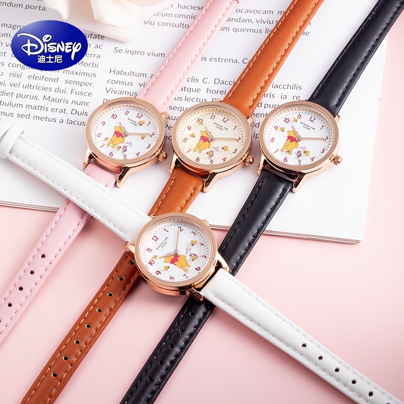 ภาพหน้าปกสินค้าดิสนีย์ นาฬิกาข้อมือ นาฬิกาเด็ก นาฬิกากันน้ำ นาฬิกาผู้หญิง Disney Winnie the Pooh Watch นาฬิกา จากร้าน easytime.th บน Shopee