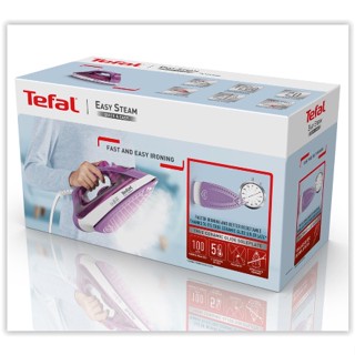 เตารีดไอน้ำ Tefal EASY STEAM กำลังไฟ 1400 วัตต์ รุ่น FV1953T0