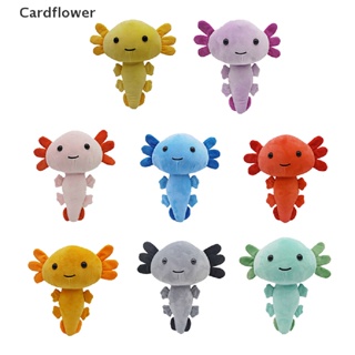 <Cardflower> Cartoon Plush Axolotl Plush Toy Kawaii Animal Axolotl Plushies Figure Doll On Sale