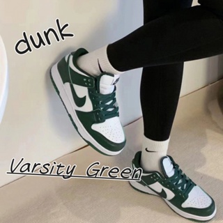 (ของแท้ 100%) Nike  Dunk Low Vintage Gree