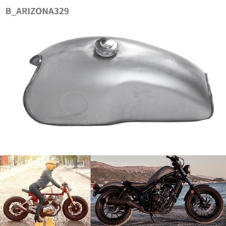 Arizona329 ถังน้ํามันเชื้อเพลิงรถจักรยานยนต์ 10 ลิตร 2.6 แกลลอน เหล็ก แบบเปลี่ยน สําหรับ Yamaha Sr125 Sr250 Sr400