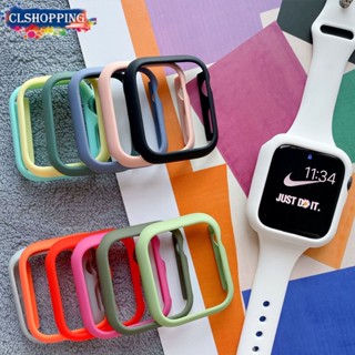 เคสนาฬิกาข้อมือ PC เนื้อแมตต์ กันกระแทก สําหรับ Apple Watch 7 8 6 se 5 4 3 iWatch 41 มม. 45 มม. 44 มม. 40 มม. 42 มม. 38 มม.