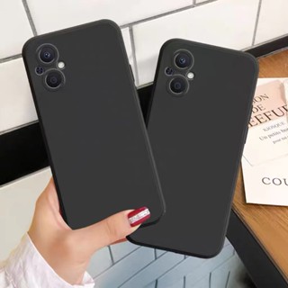 TPU Case เคสออฟโป้ OPPO A96 5G เคสซิลิโคน เคสนิ่ม สวยและบางมาก เคสสีดํา เคสมือถือ Oppo A96 5G [CT 98Shop]