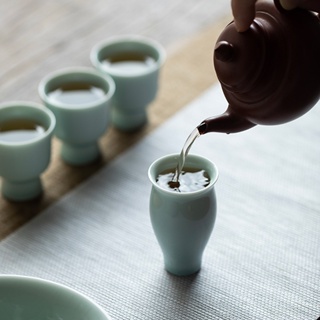 Hutian Kiln Yingqing ถ้วยชาเซรามิก สําหรับครัวเรือน [A007]
