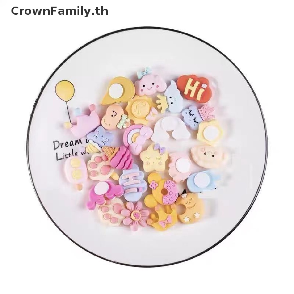 crownfamily-สติกเกอร์-ลายการ์ตูนน่ารัก-3d-สําหรับติดตกแต่งโทรศัพท์มือถือ-th