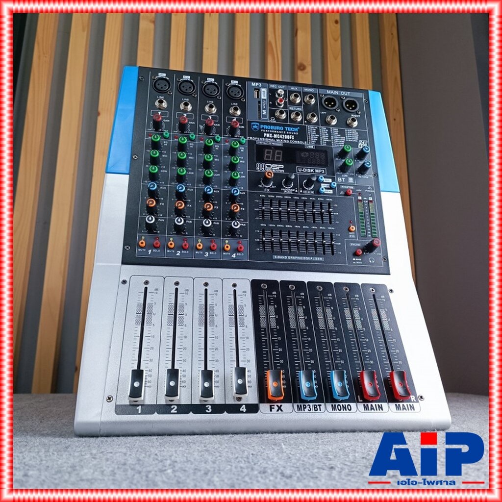 proeurotech-pmx-mc4200-powermixer-รุ่นใหม่-เพาเวอร์มิกเซอร์-กำลังขับ-200-วัตต์-โปรยูโรเทค-เอฟเฟคแท้-pmxmc4200-pmx-mc