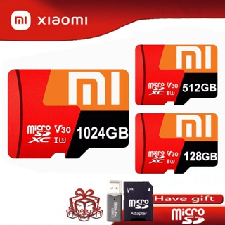ภาพขนาดย่อของสินค้าXiaomi การ์ดหน่วยความจํา Micro SD TF Class 10 1TB 512GB 256GB 128GB 16GB 32GB 8GB สําหรับสมาร์ทโฟน กล้อง