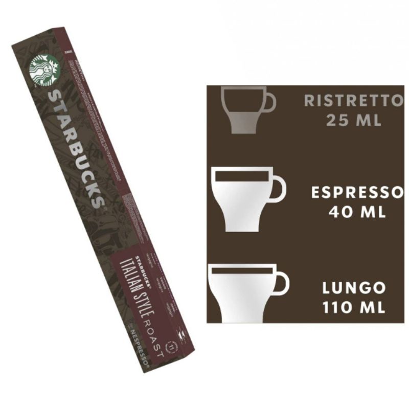 กาแฟ แคปซูล เนสเพรสโซ่ 10 แคปซูล สตาร์บัคส์ เนสกาแฟ อิลลี่ Nespresso
