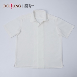 DoiTung GZ SS22(M&amp;W)/SH18 White #F เสื้อเชิ้ต