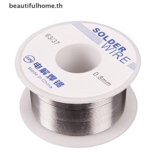 # บ้านและชีวิต # ลวดบัดกรีดีบุก Le Solder Core Flux Soldering Welding Wire Spool Reel 0.8 มม. 63/37 R8O4 {ขายดี}