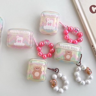 ✨เคสแอร์พอด 2 1 pro2 Case for Airpod 3 pro น่ารัก เบาะลม การป้องกันการตก ซิลิโคนนิ่ม Soft Case Airpods gen 3 2021