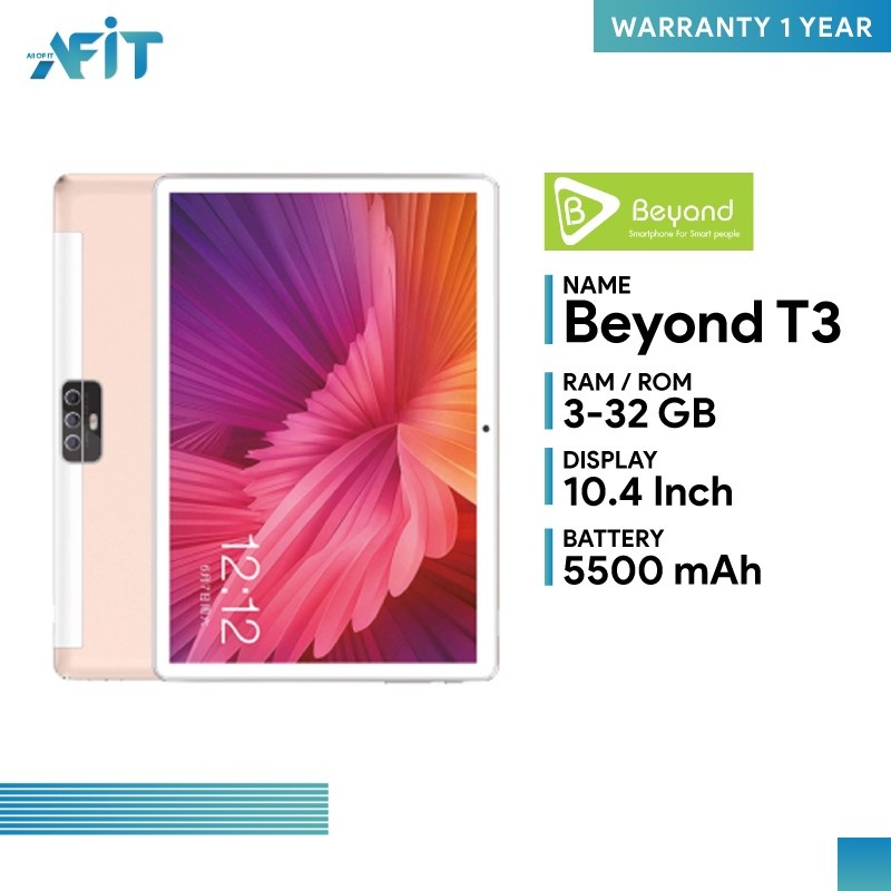 แท็บเล็ต-beyond-t3-3-32gb-หน้าจอ-10-4-นิ้ว-แบต-5500-mah-ประกันศูนย์ไทย-1-ปี