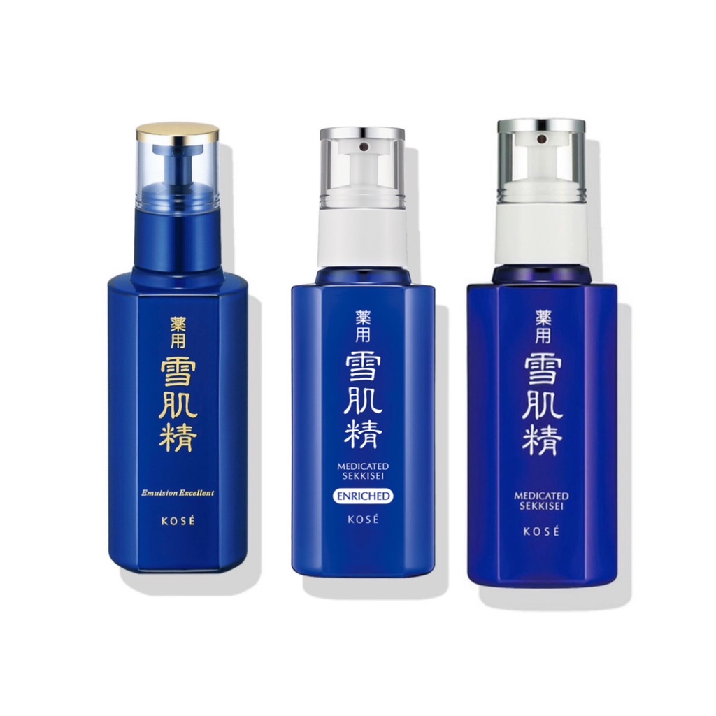 kose-sekkisei-emulsion-น้ำยาง-140ml-medicated-ผลิตภัณฑ์จากญี่ปุ่น-ผลิตภัณฑ์บำรุงผิวที่อุดมด้วยคุณค่าที่ยอดเยี่ยม