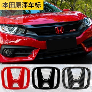 สติ๊กเกอร์ติดรถ Honda Civic Accord Yingshi Lingpai แบบ Gehaoying Fit Zhongwang โลโก้หัวแดง ดัดแปลงสีดำ