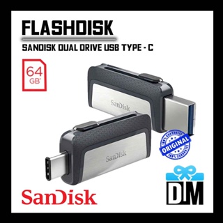 แฟลชดิสก์ USB 3.1 Type C Memory Hp Android PC คอมพิวเตอร์ 64gb ของแท้ Sandisk