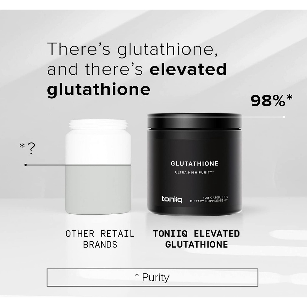 glutathione-capsules-1000mg-toniiq-98-highly-purified-and-bioavailable-120-capsules-กลูตาไธโอน