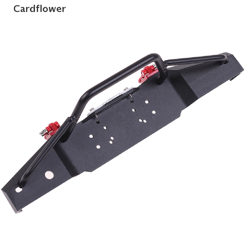 lt-cardflower-gt-metal-front-bumper-rear-bumper-with-led-light-for-1-10-rc-crawler-car-on-sale