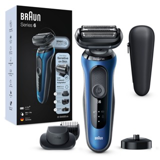 BRAUN SHAVER 61-B4500cs BLU  เครื่องโกนหนวดไฟฟ้า บราวน์ รุ่น 61-B4500CS