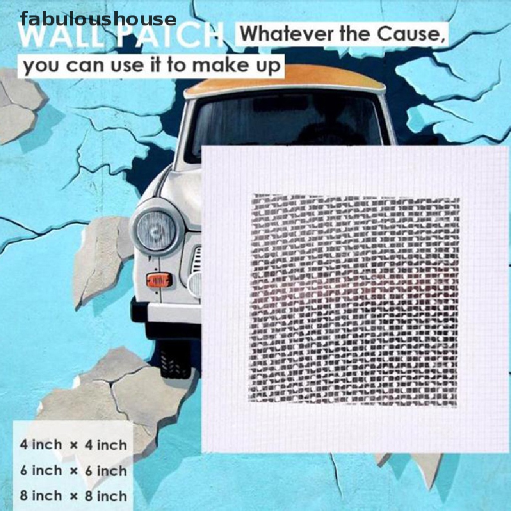 fabuloushouse-แผ่นตาข่ายอลูมิเนียม-สําหรับซ่อมแซมผนังบ้าน-พร้อมส่ง