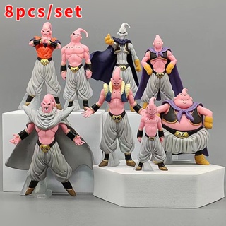 โมเดลฟิกเกอร์ Dragon Ball ZERO Majin Buu Figurine DBZ ของเล่นสําหรับเด็ก ของขวัญวันเกิด 8 ชิ้น ต่อชุด