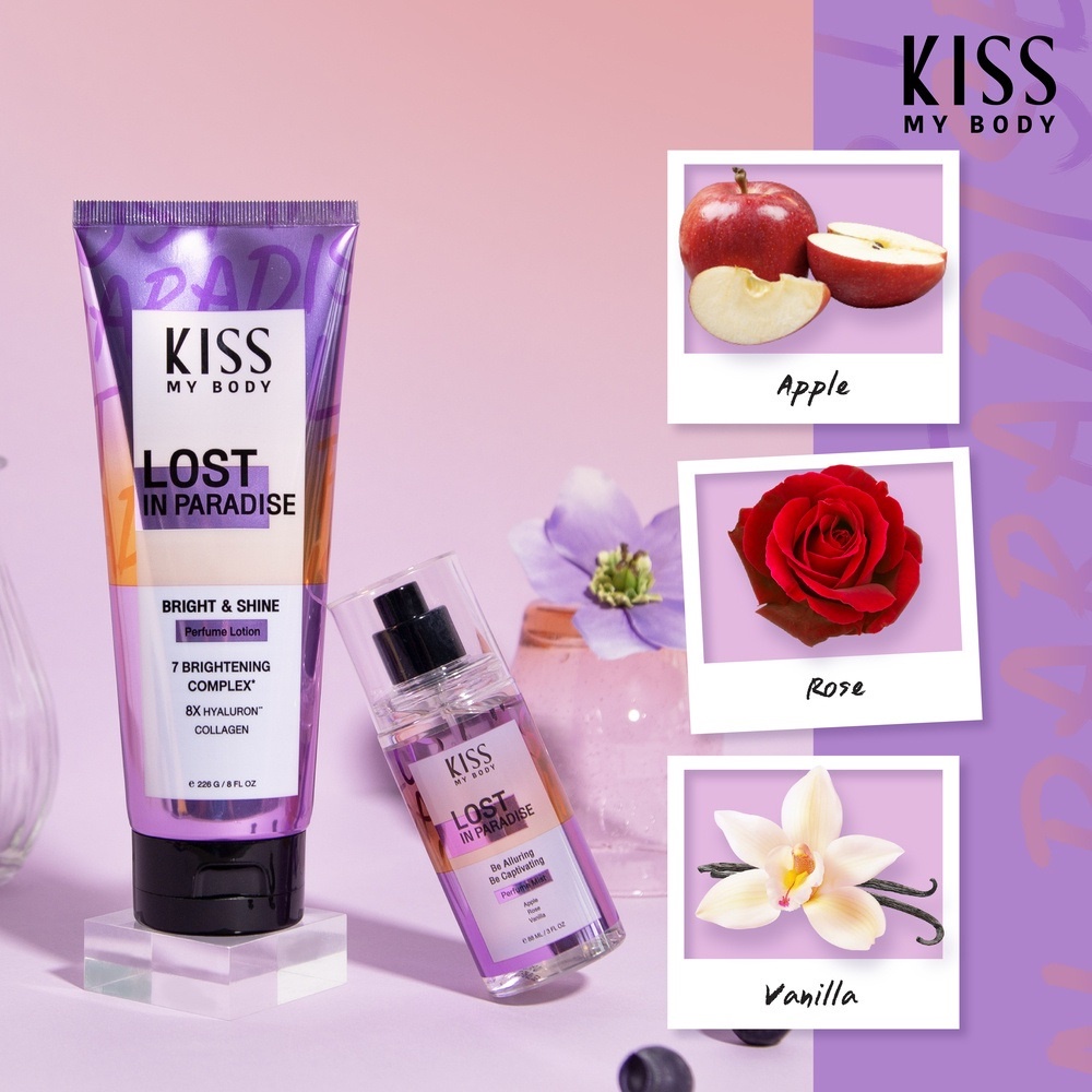 Malissa Kiss Whitening Perfume Body Lotion มาลิสสา คิส โลชั่น