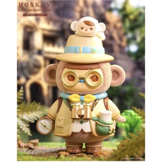 ❣️[Ready to ship : 200% Figurine พร้อมส่ง] ❣️🌟POP MART : Pucky Elf Planet Explorer - Little Monkey Archaeologist