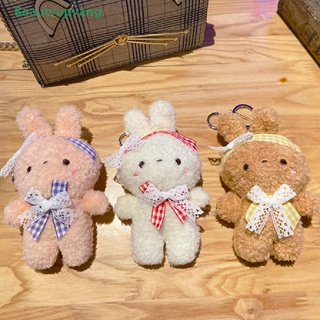 [Beautyupyang] พวงกุญแจ จี้ตุ๊กตาหมี กระต่ายน่ารัก สําหรับห้อยกระเป๋า