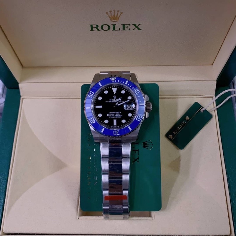 นาฬิกา-rolex-submarine-swiss-1-1-ew-v2-เน้นใส่สลับแท้ครับ-งานสวยมากๆครับ