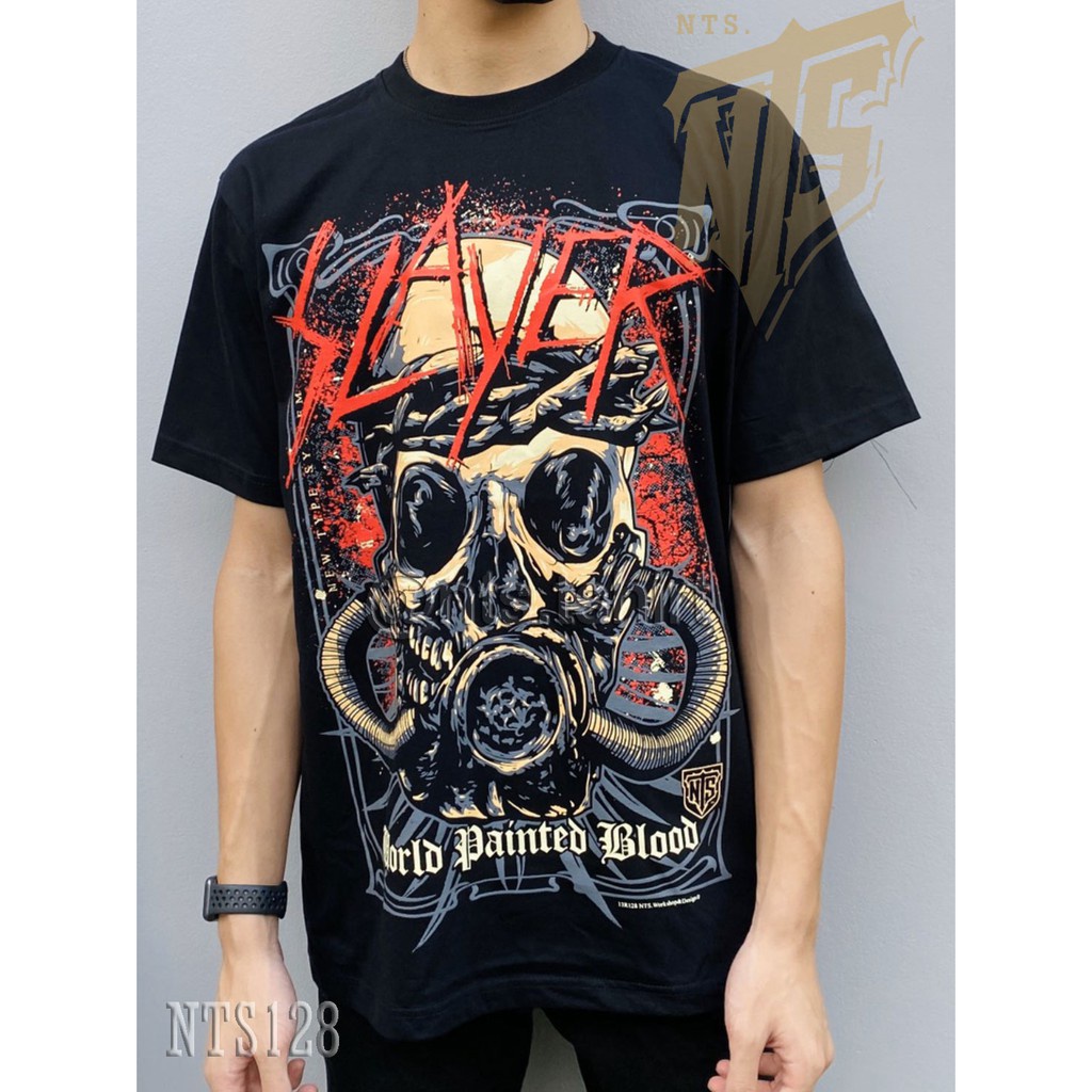 nts-128-slayer-rock-เสื้อยืด-เสื้อวง-เสื้อดำ-สกรีนลายอย่างดี-ผ้าหนานุ่ม-ไม่หดไม่ย้วย-nts-t-shirt-s-m-l-xl-xxl-19