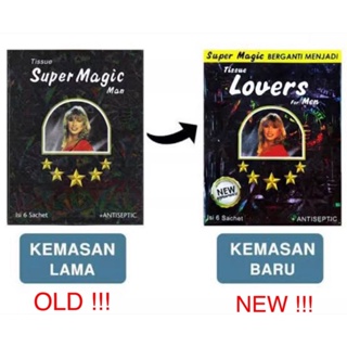 สินค้า Indonesia Super Magic Man Tissue @6 sachets
