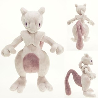 ตุ๊กตาฟิกเกอร์ Pokemon Mega Mewtwo แบบนิ่ม เหมาะกับของขวัญวันเกิด ของเล่นสําหรับเด็ก