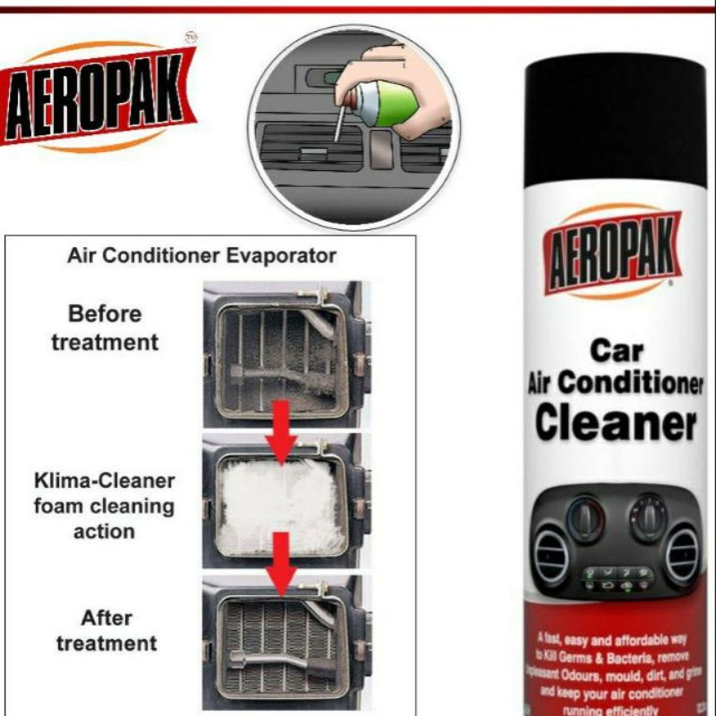 aeropak-สเปร์ยโฟม-ล้างแอร์รถยนต์-ล้างแผงคอยล์เย็น-car-air-conditioner-cleaner-pp