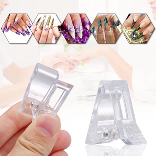 【AG】Nail Shaping Clip Lightweight Durable to Clean Assistant Tips Holder for Acrylic