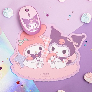 ( พร้อมส่ง ) Sanrio My Melody &amp; Kuromi Mouse Pad แผ่นรองเม้าส์