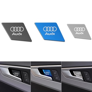 มือจับประตูรถยนต์ อุปกรณ์เสริม สําหรับ Audi Sline A4 A5 S4 2017-2019 4 ชิ้น