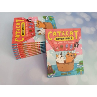 (New)Cat &amp; Cat Adventures : The Quest for Snacks (Cat &amp; Cat Adventures, 1) by Susie Yi