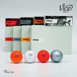 ลูกกอล์ฟ Vice รุ่น Pro (โปรโมชั่น 3 กล่อง) แถมฟรี!! หมวก Vice Golf