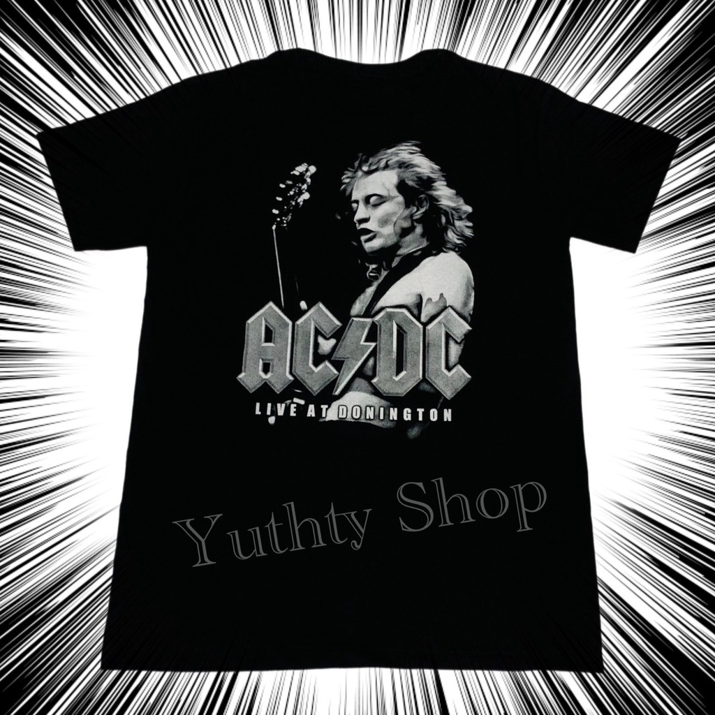 เสื้อยืดเสื้อวง-acdc-กีต้าร์-เสื้อยืดแฟชั่นวินเทจ90-ไม่มีตะเข็บข้าง-ใส่ได้ทั้งชายและหญิง-14