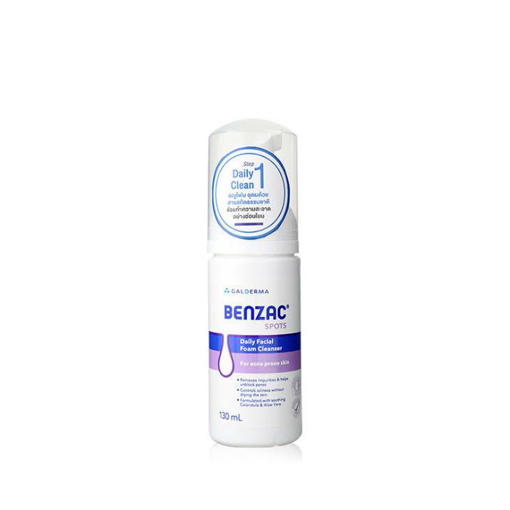 benzac-spots-foam-cleanser-130-มล