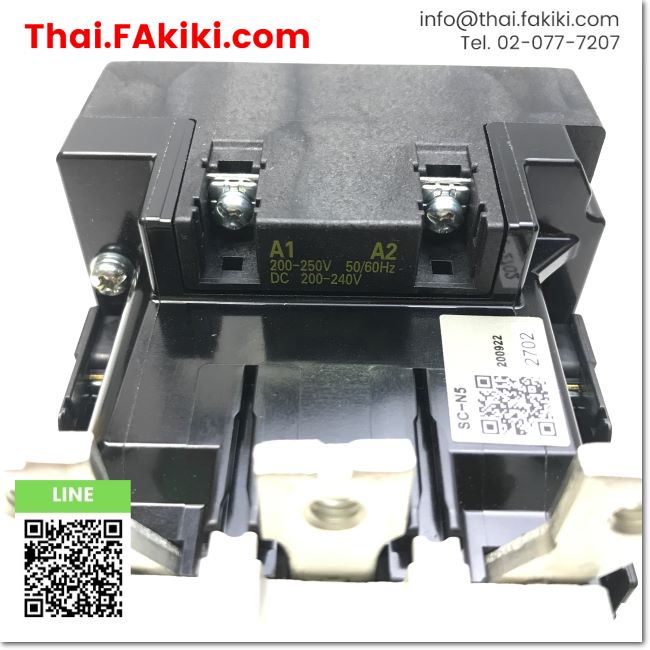 พร้อมส่ง-a-unused-sc-n5-electromagnetic-contactor-แมกเนติกคอนแทคเตอร์-สเปค-ac-dc200v-2a2b-fuji-66-005-142