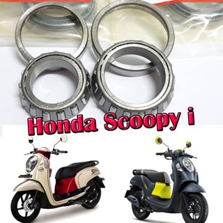 ถ้วยคอscoopy ชุดลูกปืนคอ เตเปอร์ สำหรับ Honda SCOOPY-I  ลูกปืนถ้วยคอ Scoopy-i ลูกปืนคอ เตเปอร์ พร้อมส่ง สำหรับ สกู๊ปปี้