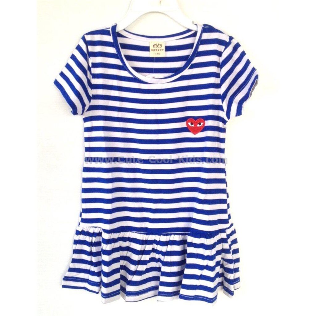 tsg-831-เสื้อยืดเด็กผู้หญิงสีน้ำเงิน-size-110-4-5y