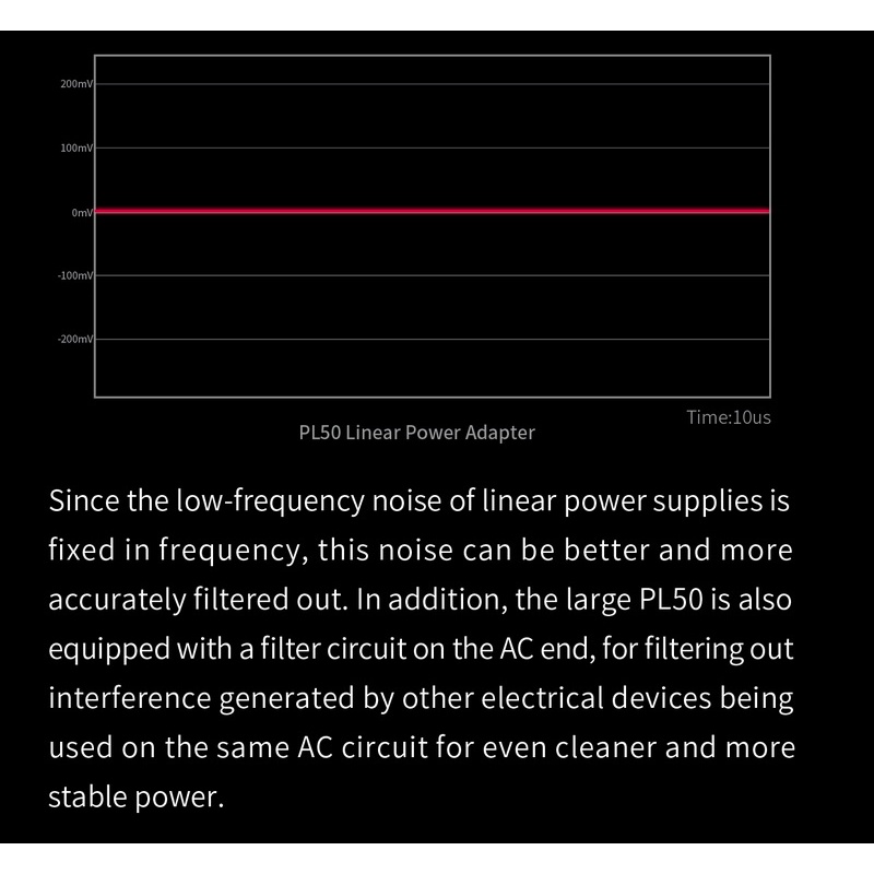 fiio-pl50-แหล่งจ่ายไฟแบบควบคุมเชิงเส้น-เสียงรบกวนต่ำ-ประกันศูนย์ไทย