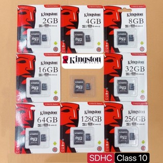 ราคาและรีวิวKingston SD Card Micro SDHC  เมมโมรี่การ์ด/มี่(2gb4gb8gb16gb32gb64gb128gb256gbกล้องติดรถยนต์ / โทรศัพท์มือถือ)