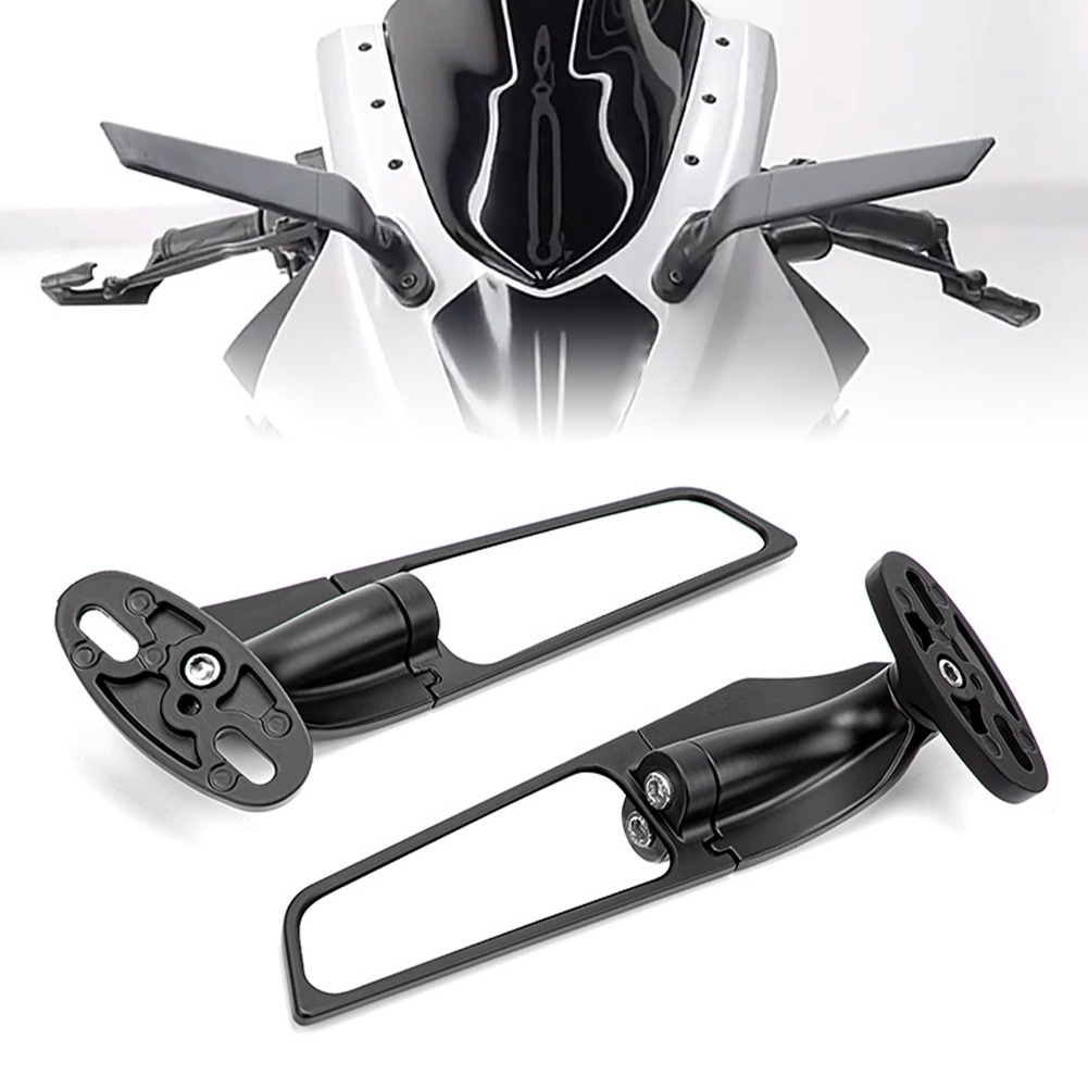 กระจกวิง-ninja300-ninja400-zx25r-zx6r-r3-r15-กระจกวิงเลท-cbr650r-cbr1000rr-cbr500r-cbr250rr-ปรับได้-ปีกหมุนลม