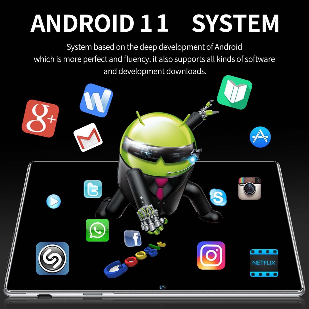 ภาพสินค้าOPPO Tablet PC OPPO แท็บเล็ต 11.5 Inch Android 9.1 6GB RAM 128GB ROM สองซิม 4G LTE รองรับซิมการ์ดทุกเครื่อข่าย จากร้าน ninjaz_gadget บน Shopee ภาพที่ 7