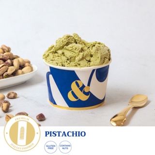 Pistachio ( เจลาโต้ พิสตาชิโอ ขนาด 4/8/16 oz.) ส่งทั่วประเทศ - Ampersand Gelato