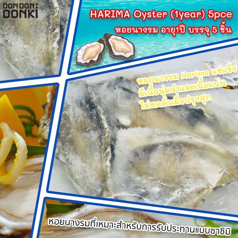 harima-oyster-1year-5pcs-หอยนางรม-อายุ1ปี-สินค้าแช่แข็ง